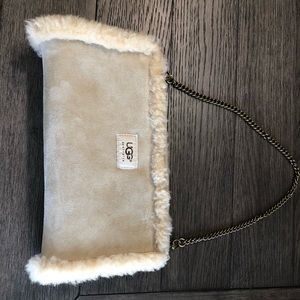 Ugg like new muff bag